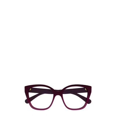 Chloé Ombré-effect Square-frame Glasses In Black