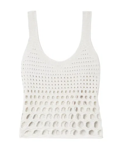 CHLOÉ CHLOÉ CUT-OUT DETAILED KNITTED TOP