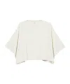 Chloé Biologic Cotton T-shirt With Frontal Logo Patch In White