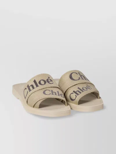 Chloé Open Toe Flat Sole Sandals