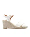 Chloé Open Toe Heel Sandals In Nude