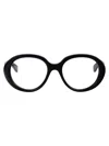 Chloé Logo-debossed Round-frame Glasses