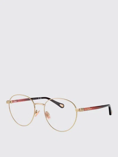 Chloé Optical Frames Woman  In Gold