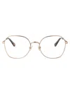 Chloé Optical In Gold-gold-transparent