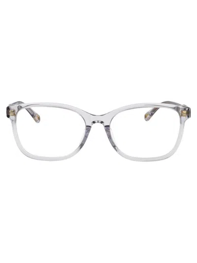 Chloé Ch0276oa Glasses In Grey-grey-transparent