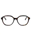 Chloé Ch0312o Glasses In Havana-havana-transparent