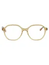 Chloé Ch0312o Glasses In Orange-orange-transparent