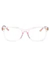 Chloé Ch0276oa Glasses In Pink-pink-transparent