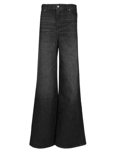 Chloé Organic Cotton Pants In Gray