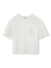 Chloé Short Sleeve T-shirt In Weiss