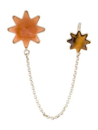 Pre-owned Chloé Oryon Single Earrings In Multi