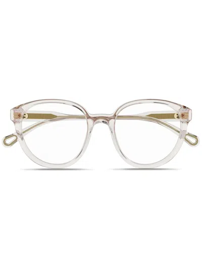 CHLOÉ OVAL FRAME GLASSES