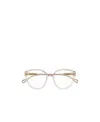 Chloé Oval Frame Glasses In White