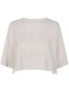Chloé Biologic Cotton T-shirt With Frontal Logo Patch