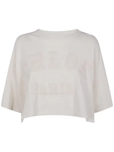 CHLOÉ CHLOÉ OVERSIZE CROP TOP