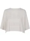 Chloé Biologic Cotton T-shirt With Frontal Logo Patch In White