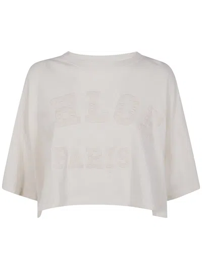 CHLOÉ CHLOÉ OVERSIZE CROP TOP CLOTHING