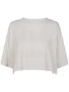 Chloé Biologic Cotton T-shirt With Frontal Logo Patch In White
