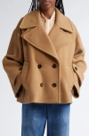 Chloé Coat In Worn Brown