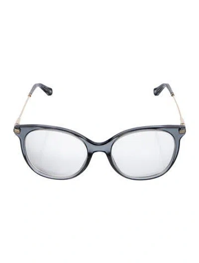 Pre-owned Chloé Oversize Eyeglasses In Black