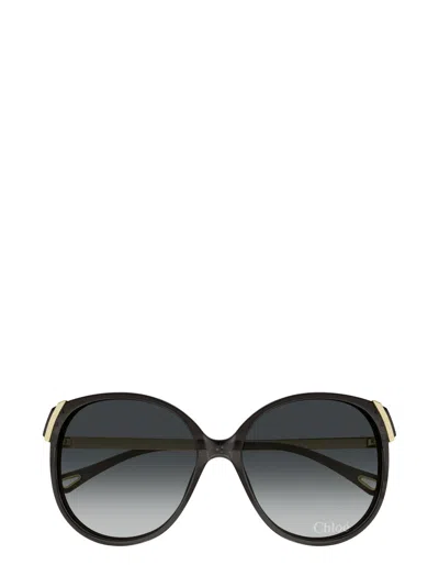Chloé Oversize-frame Sunglasses In Black