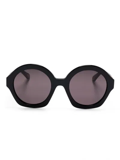 Chloé Oversize-frame Sunglasses In Black