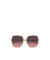 Chloé Oversize-frame Sunglasses In Black