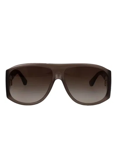 Chloé Oversize-frame Sunglasses In Brown