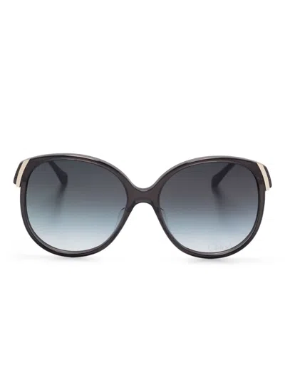 Chloé Sonnenbrille Mit Oversized-gestell In Grau