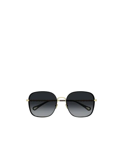 Chloé Oversize-frame Sunglasses In Green