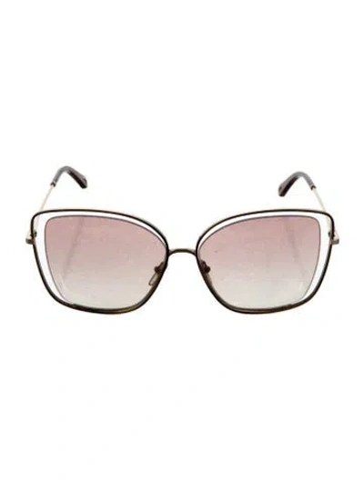 Pre-owned Chloé Oversize Gradient Sunglasses