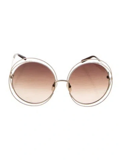 Pre-owned Chloé Oversize Gradient Sunglasses