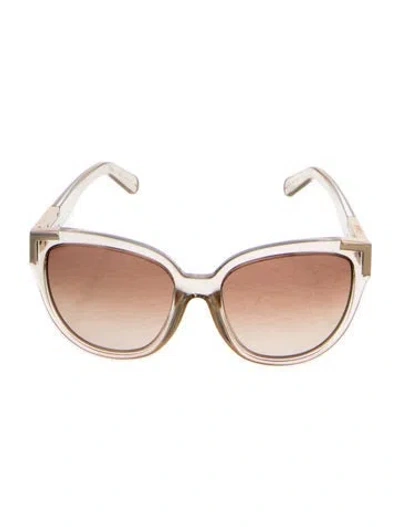 Pre-owned Chloé Oversize Gradient Sunglasses