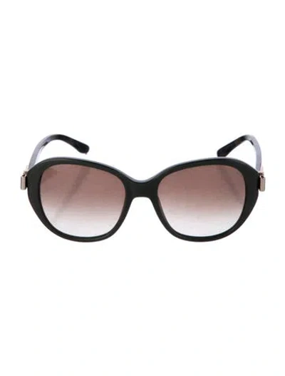 Pre-owned Chloé Oversize Gradient Sunglasses In Neutral