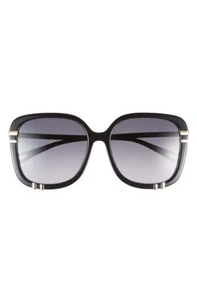Chloé Oversize Sunglasses In Black