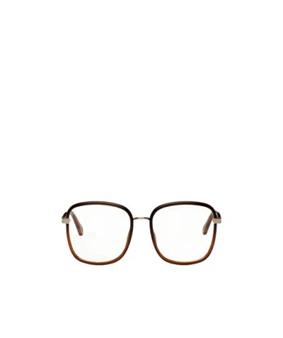Chloé Oversized-frame Glasses In White