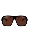 Chloé Oversized-frame Sunglasses In Brown