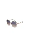 Chloé Oversized-frame Sunglasses In Gray