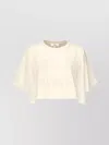 Chloé Biologic Cotton T-shirt With Frontal Logo Patch