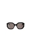 Chloé Oversized Round-frame Sunglasses In Gray