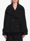 Chloé Double-breasted Notched Lapels Jacket Pockets