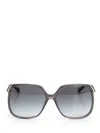Chloé Oversized Square Sunglasses In Gold