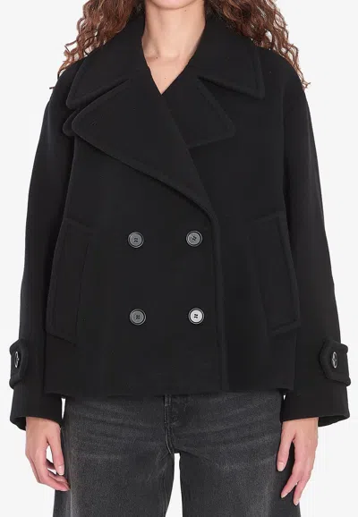 Chloé Oversized Wool Short Coat