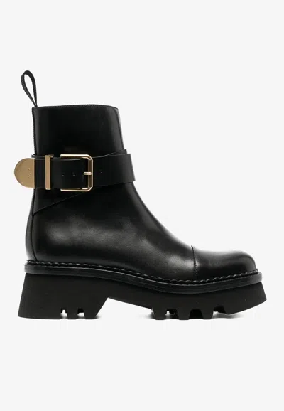 CHLOÉ OWENA ANKLE BOOTS