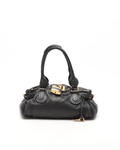 Chloé Paddington Bag In Black