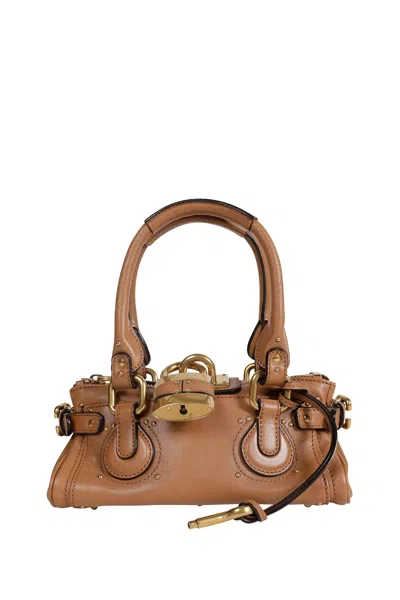 Chloé Paddington Bag In Brown