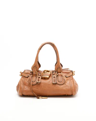 Chloé Paddington Bag In Brown