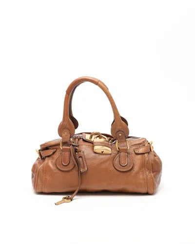 Chloé Paddington Bag In Brown