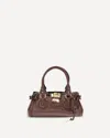 Chloé Women Crafty Brown Paddington Shoulder Bag In Multi