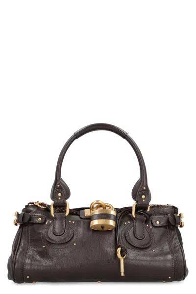 Chloé Paddington Bag In Leather In Brown